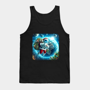 Santa Astronaut Tank Top